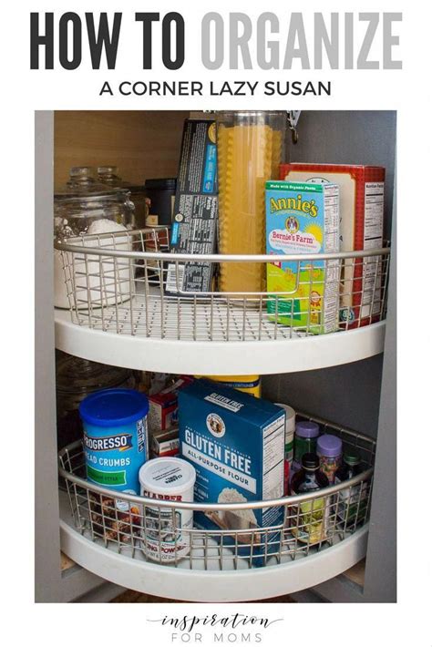 It only took me a matter of minutes to totally change the function! Does your cabinet lazy susan got you spinning? See how ...