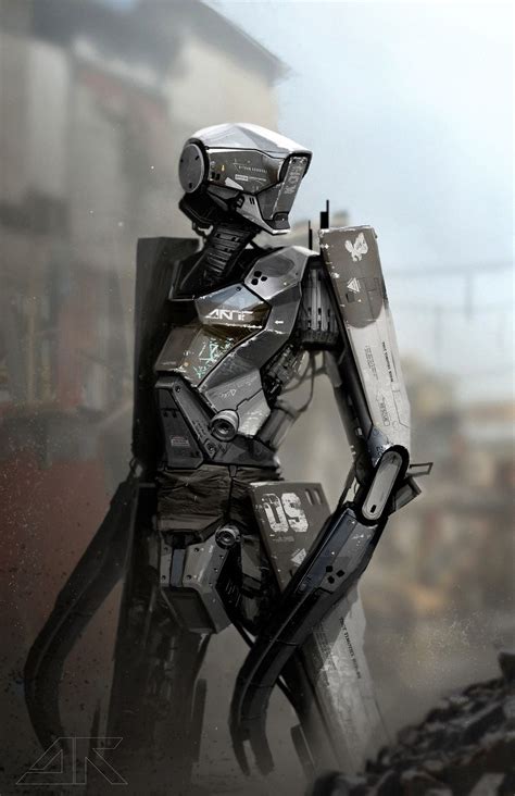 Kor Guard Robot Concept Art Robot Art Robot Design