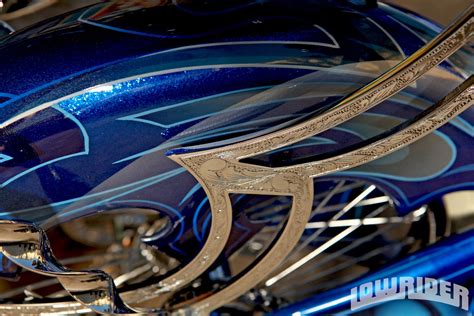 A lowrider bicycle is a highly customized bicycle with styling inspired by lowrider cars. Custom Lowrider Bicycle - Lowrider Magazine