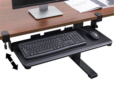 25cm Clip On Keyboard Drawer Punch Free Computer Stand Ltljx Keyboard