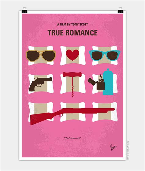 Nonton film true romance (1993) subtitle indonesia streaming movie download gratis online. No736 My True Romance minimal movie poster - CHUNGKONG
