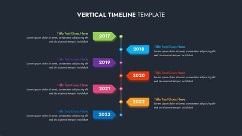 Animated Vertical Timeline Template Slidebazaar
