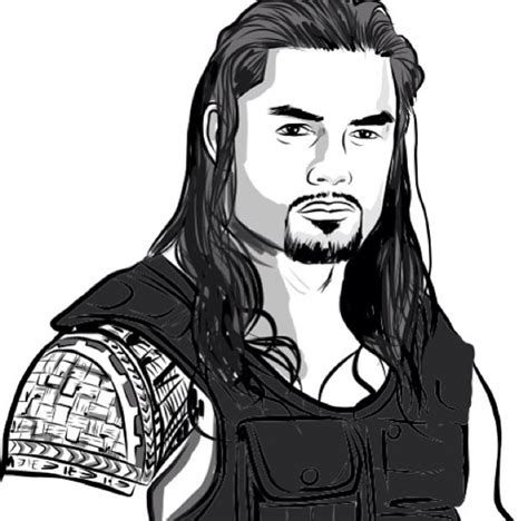 Find out the most recent images of ancient roman coloring book pages for kids here, and also you can get the image here. roman reigns sketch hd - Clip Art Library