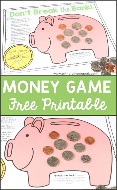 Check spelling or type a new query. FREE Printable Money Game