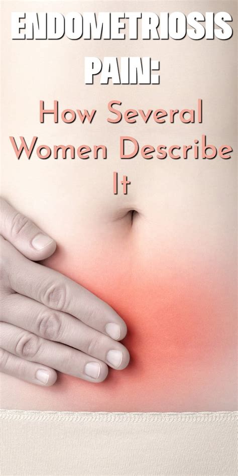 Endometriosis Pain How Several Women Describe It 2023 Clarks Condensed