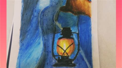 Lamp Drawing Light In The Dark Drawing Triparnas Diary Youtube