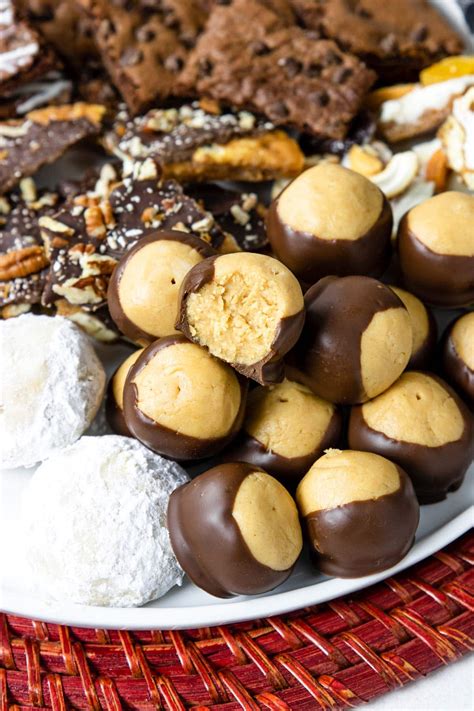 These are another treat that we make at christmas time. Buck Eye Truffle / Best Ever Peanut Butter Buckeye ...