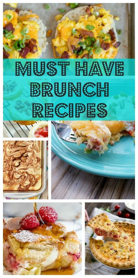 Delicious Sweet And Savory Brunch Recipes