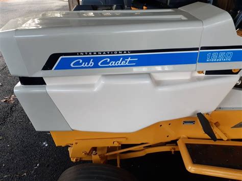 Cub Cadet White Paint Color Weekend Freedom Machines