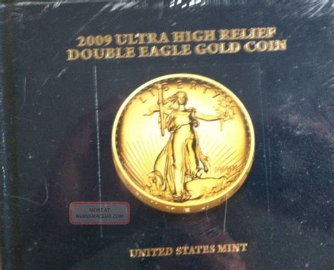20 2009 Gold Eagle Ultra High Relief Stunning Proof Like