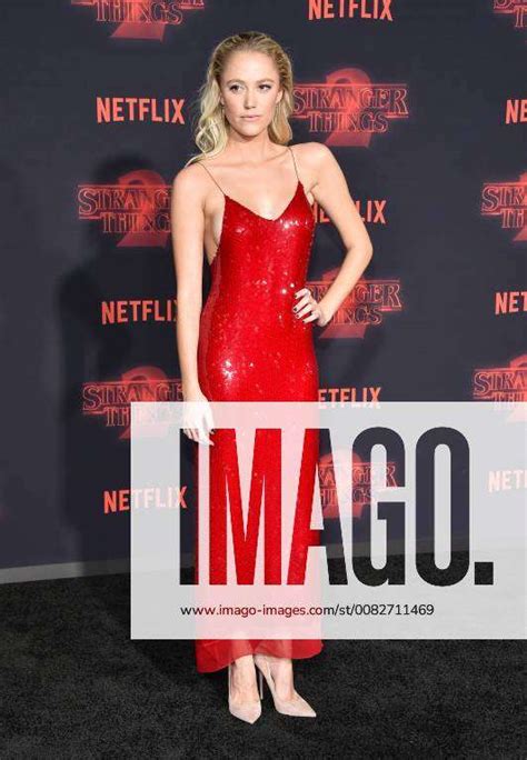 Maika Monroe Arriving At The Premiere Of Stranger Things Season In Westwood California Oct