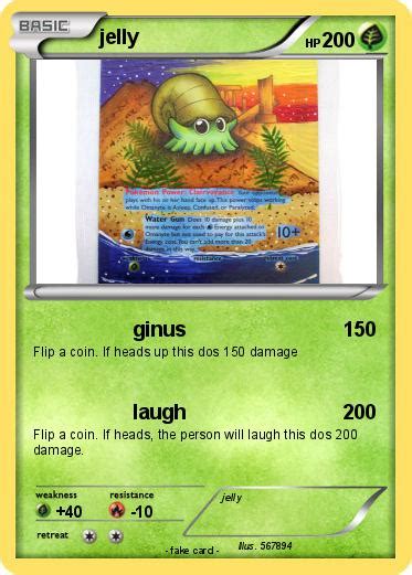 Pokémon Jelly 690 690 Ginus My Pokemon Card