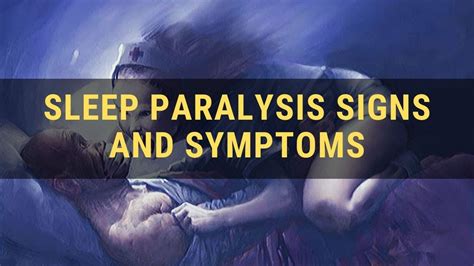 Sleep Paralysis Signs And Symptoms Youtube