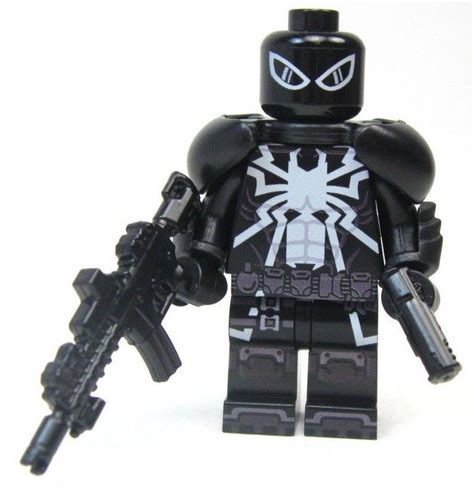 Lego Custom Agent Venom Spider Man Spiderman