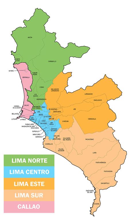Postal codes for region region metropolitana de santiago, chile. Lima Metropolitana - Wikipedia, la enciclopedia libre