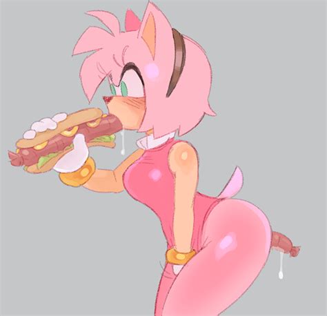 Rule 34 1girls Amy Rose Anal Anal Juice Anal Object Insertion Anal Penetration Bracelet