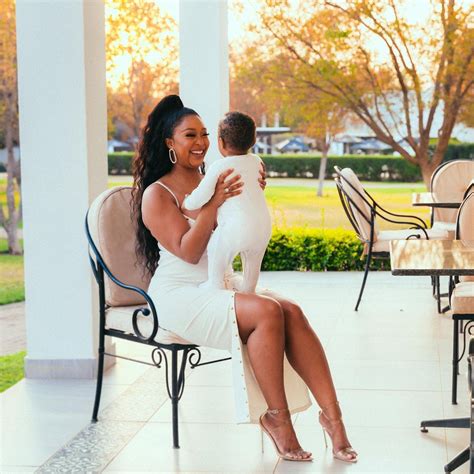 Media Personality Minnie Dlamini Reveals Babys Face On Husbands