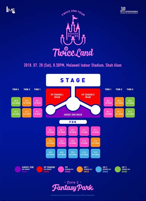 Buy and sell your twice concert tickets today. TWICE'S TWICELAND ZONE 2 FANTASY PARK IN KL TWICE 728 ...