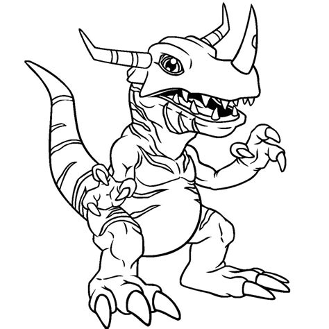 Digimon Coloring Pages Coloring Pages