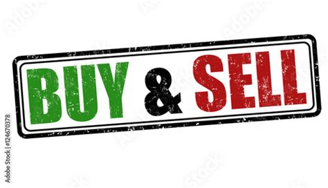 Buy And Sell Sign And Stamp Stock Image And Royalty Free Vector Files