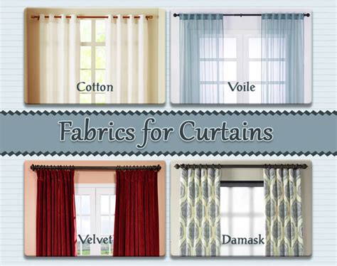 Choose The Right Curtains Materials For Your Home