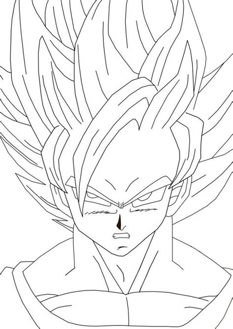 Dragon ball z goku coloring pages. Goku Super Saiyan 5 Coloring Pages - Coloring Home