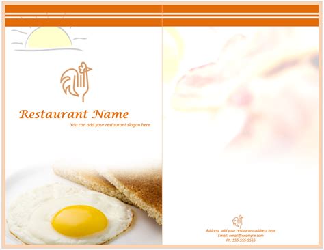 indian menu template format template menu template