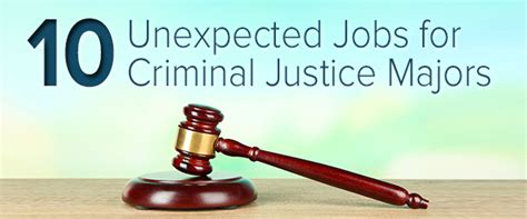 The criminal justice program provides several key areas of focus, including police and digital surveillance; 10 Unexpected Jobs for Criminal Justice Majors