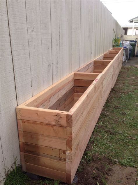 2x4 Planter Box Diy Garden Fence Diy Raised Garden Garden Beds