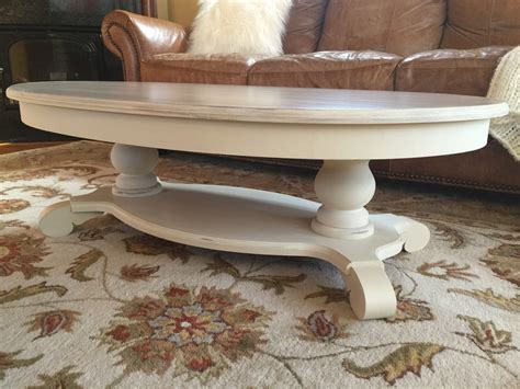 Chunky Leg Pedestal Coffee Table Redo General Finishes 2018 Design