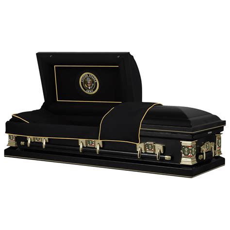 Titan Casket Veteran Select Series Funeral Casket Army