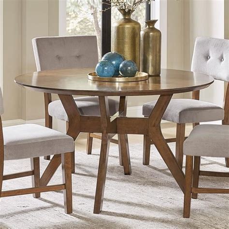 Sale Modern Round Wood Dining Table In Stock