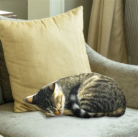 Sleeping Cat Pillow Animal Pillow Pet Pillow Cat Lover Etsy