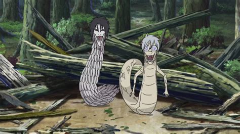 Orochimaru The Giant Snake With His Son Kabuto The Giant Snake Naruto