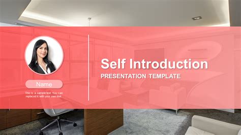 Self Introduction Template For Powerpoint