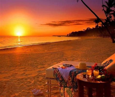 Relaxing At Sunset Beach Sunset Wallpaper Amazing Sunsets Beach
