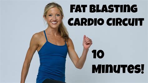 10 Minute Fat Blasting Cardio Circuit Youtube