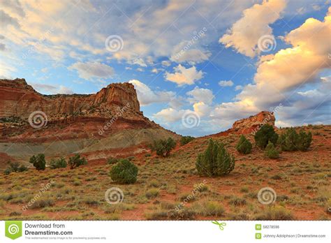 Desert Landscape Stock Photo Image 58278596