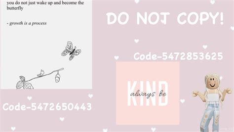 Customize your avatar with the black short parted hair and millions of other items. Bloxburg/ Roblox decal quote codes (do not copy) | Custom ...