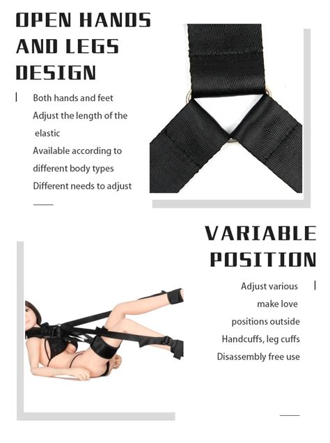 sex position control easy access portable open leg thigh lover role play sling restraint buy 2