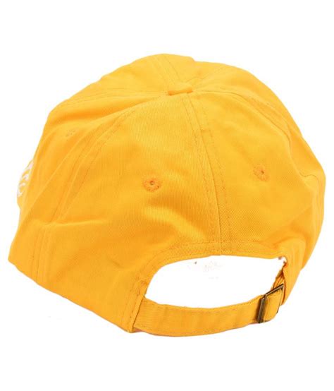 Tiekart Yellow Football Cap Buy Online Rs Snapdeal