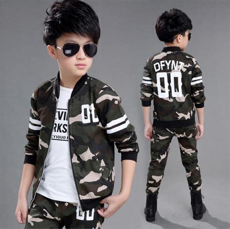 Choose from a wide range of boys dress at amazon.in. 2018 Spring Fall Little Boys Fashion Camouflage Clothing ...