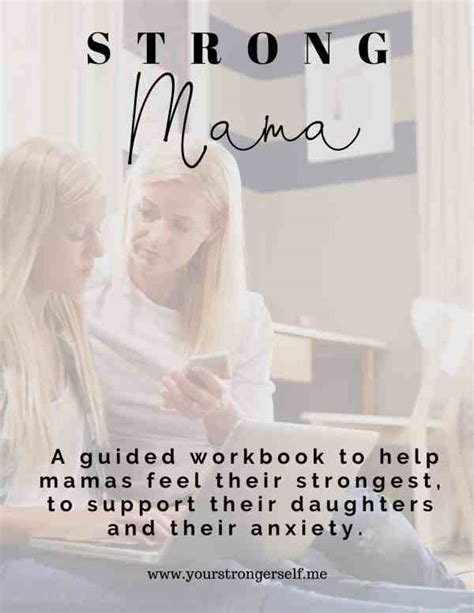 Strong Mama A Guided Workbook Stronger Therapeutic Counseling Services