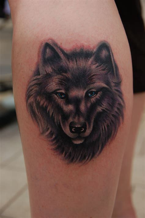 This may be because it takes more calories to change fat into energy than it does to. Wolf Tattoo for Leg - SheClick.com