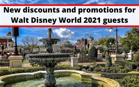 But new projects weren't the only things left abandoned in the wake of the recession. New discounts and promotions for Walt Disney World 2021 ...