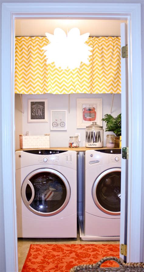There's no standard laundry room size, shape or layout. Hoot Designs - Laundry Room Makeover - Shanty 2 Chic