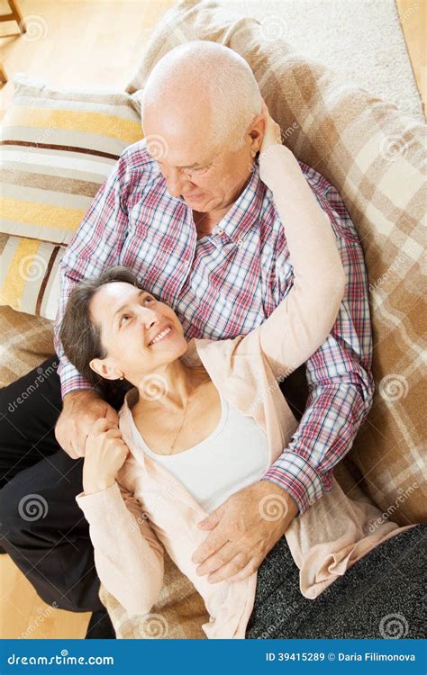 Cheerful Mature Couple Stock Image Image Of Male Expressing 39415289