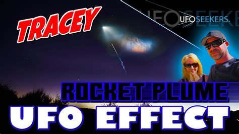 Perfect Rocket Plume Ufo Effect Filmed By Tracey Youtube