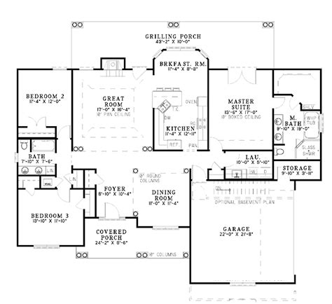 2000 Sq Ft Homes Plans American Under 2000 Sq Ft Hwbdo65064