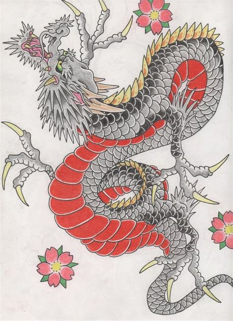 Japanese Dragon By Invictuseindhoven On Deviantart Dragon Artwork